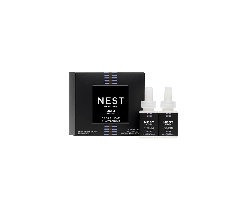Cedar Leaf & Lavender Refill Duo for NEST x Pura Smart Home Fragrance Diffuser - Smart Vials