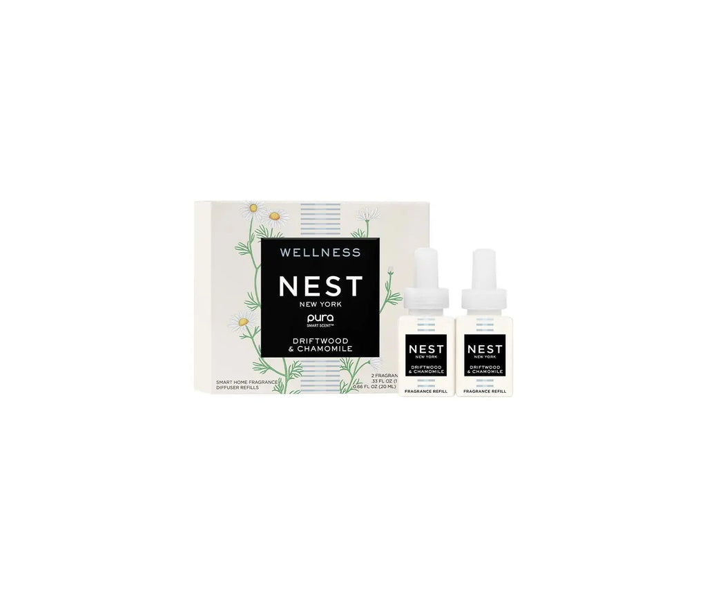 Driftwood & Chamomile Refill Duo for NEST x Pura Smart Home Fragrance Diffuser - Smart Vials