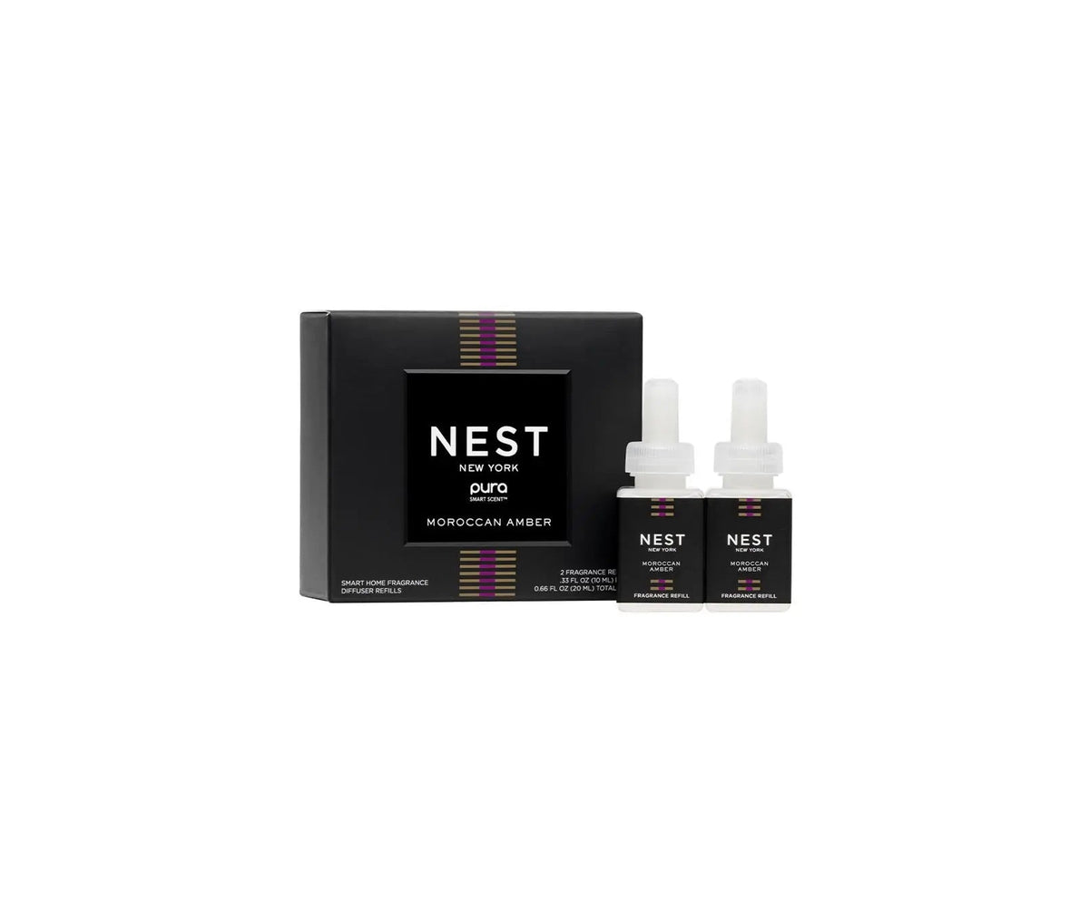 Moroccan Amber Refill Duo for NEST x Pura Smart Home Fragrance Diffuser - Smart Vials