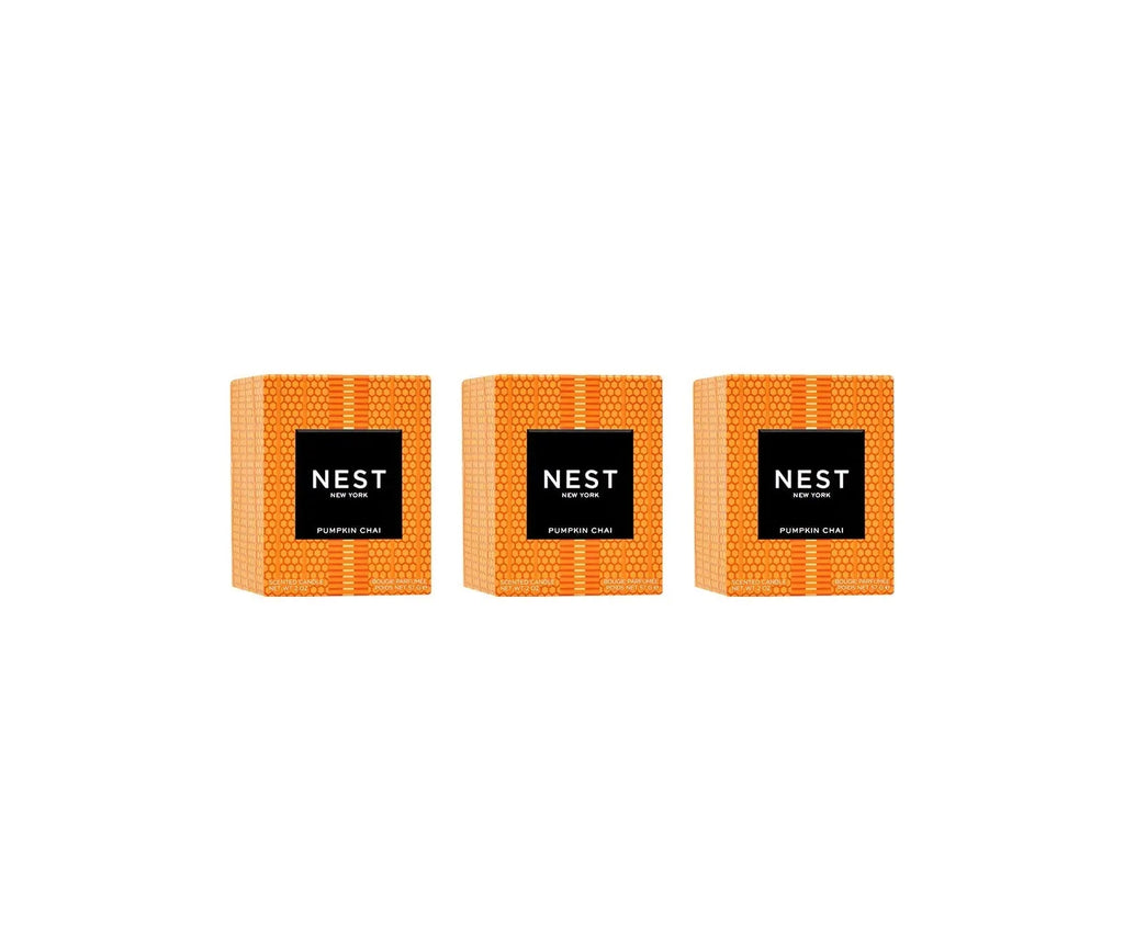 Pumpkin Chai Votive Trio