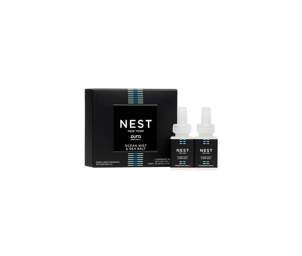 Ocean Mist & Sea Salt Refill Duo for NEST x Pura Smart Home Fragrance Diffuser - Smart Vials