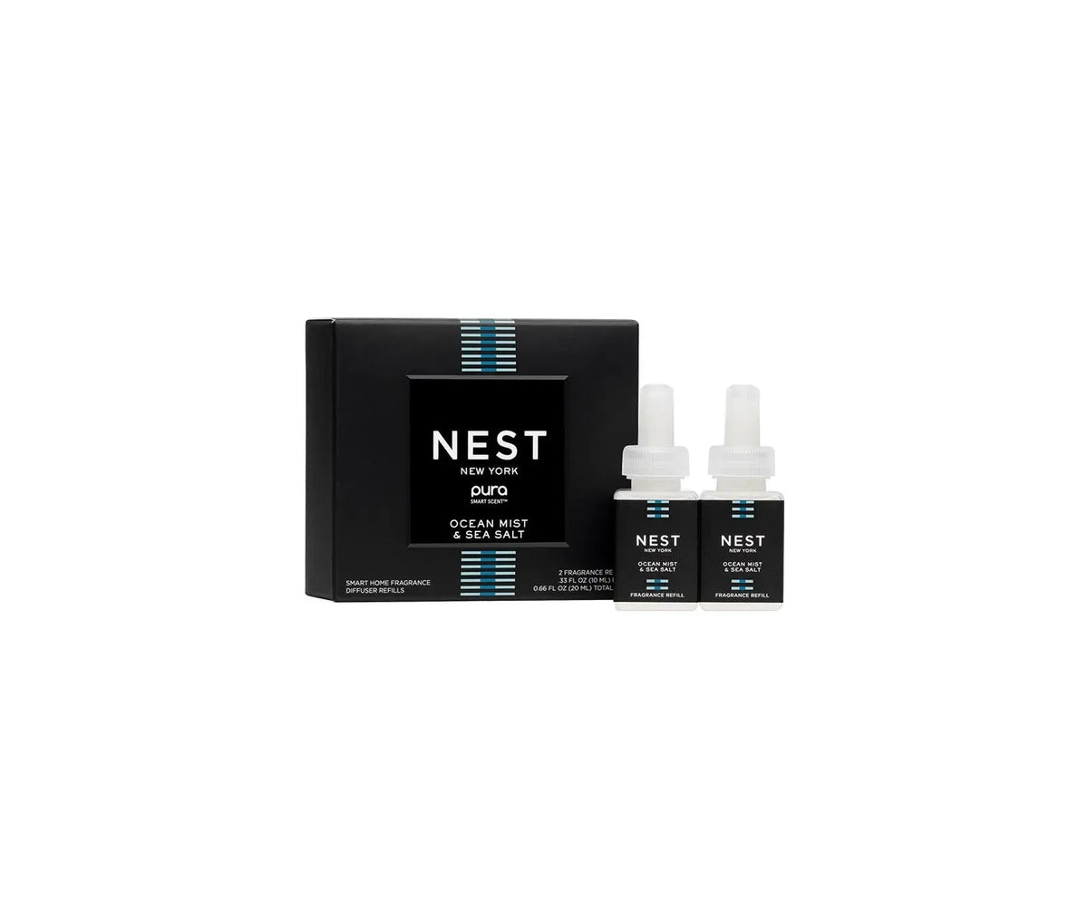 Ocean Mist & Sea Salt Refill Duo for NEST x Pura Smart Home Fragrance Diffuser - Smart Vials