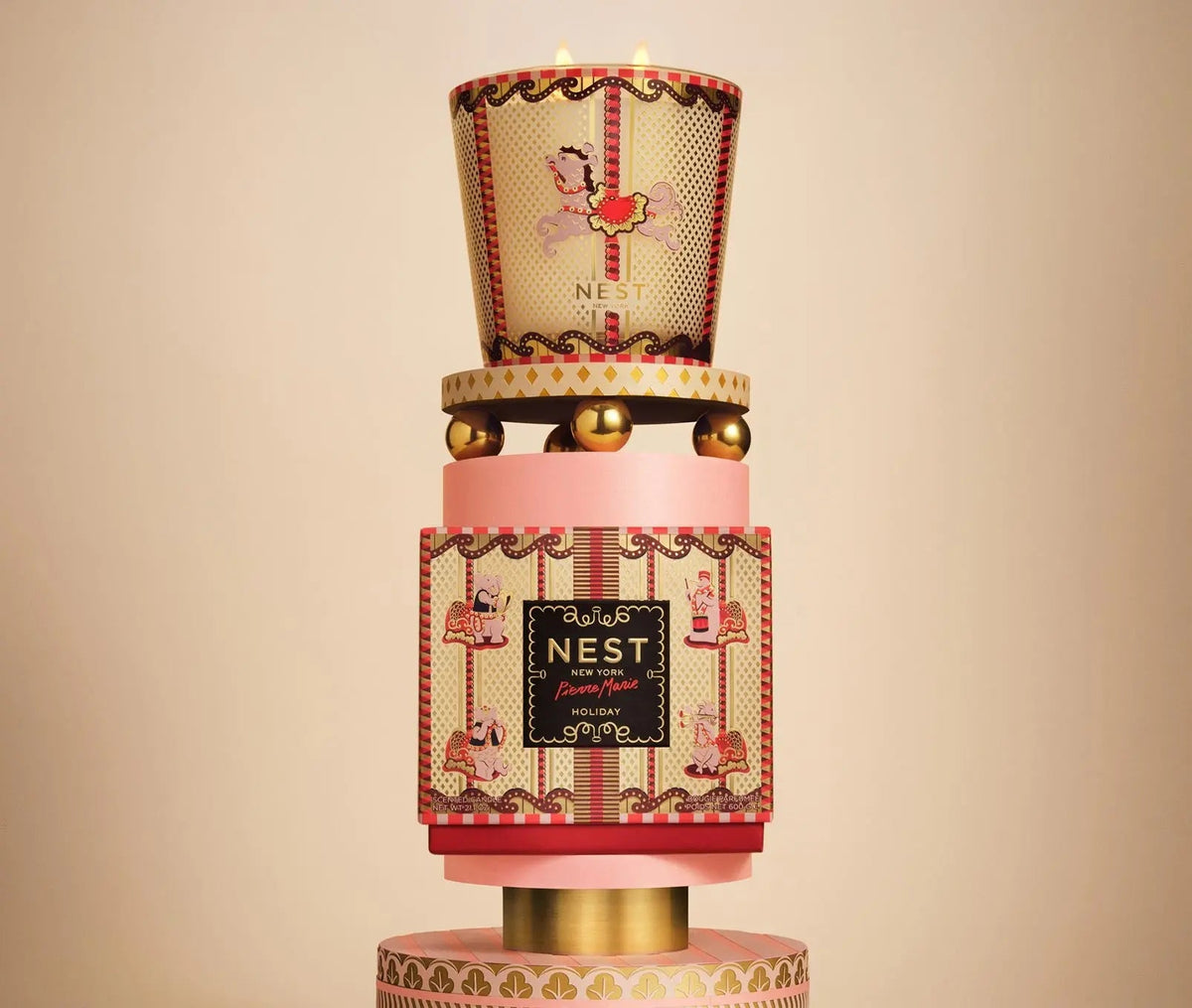 Bloomingdale's NEST NEW YORK x Pierre Marie Holiday Limited Edition 3-Wick Candle