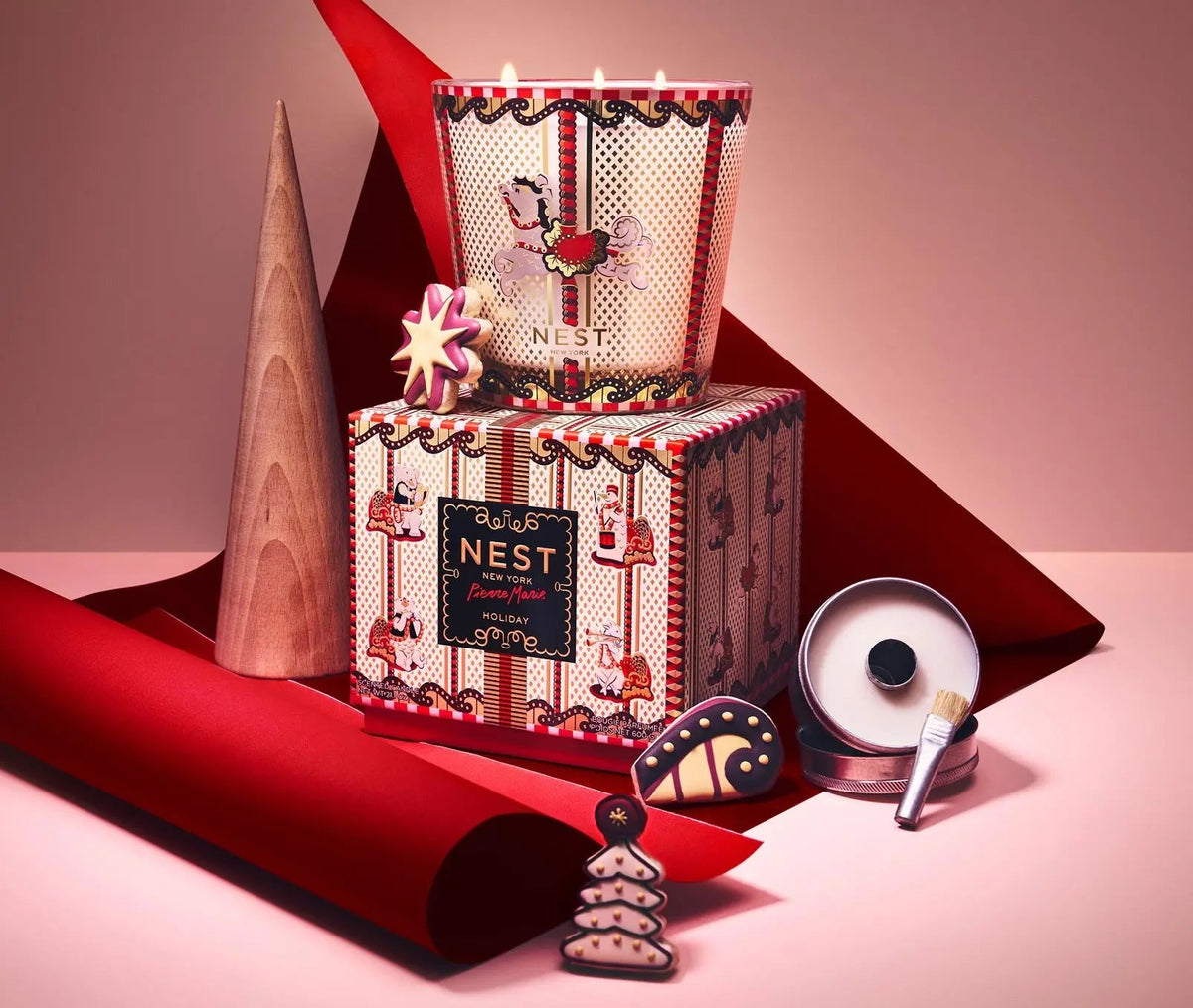 Bloomingdale's NEST NEW YORK x Pierre Marie Holiday Limited Edition 3-Wick Candle