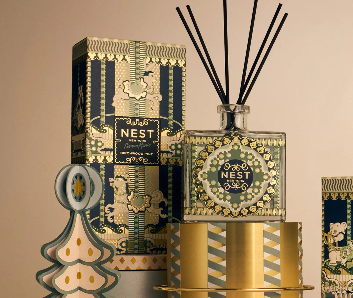 NEST New York x Pierre Marie Birchwood Pine Reed Diffuser