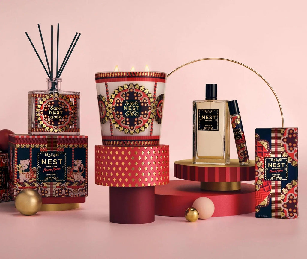 NEST New York x Pierre Marie 3-Wick Holiday Candle