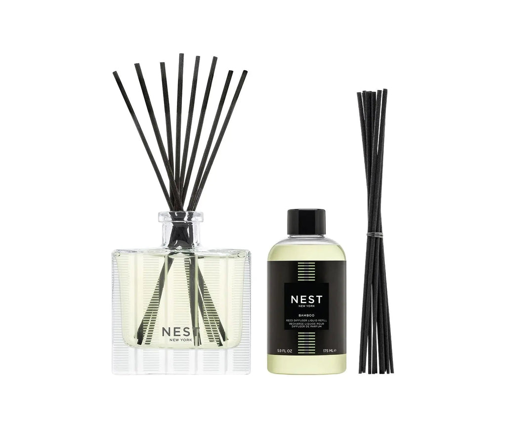 Bamboo Reed Diffuser & Liquid Refill Set