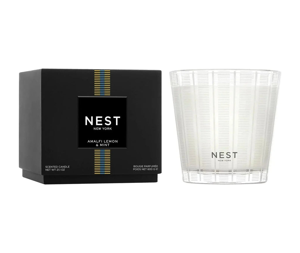 Amalfi Lemon & Mint 3-Wick Candle