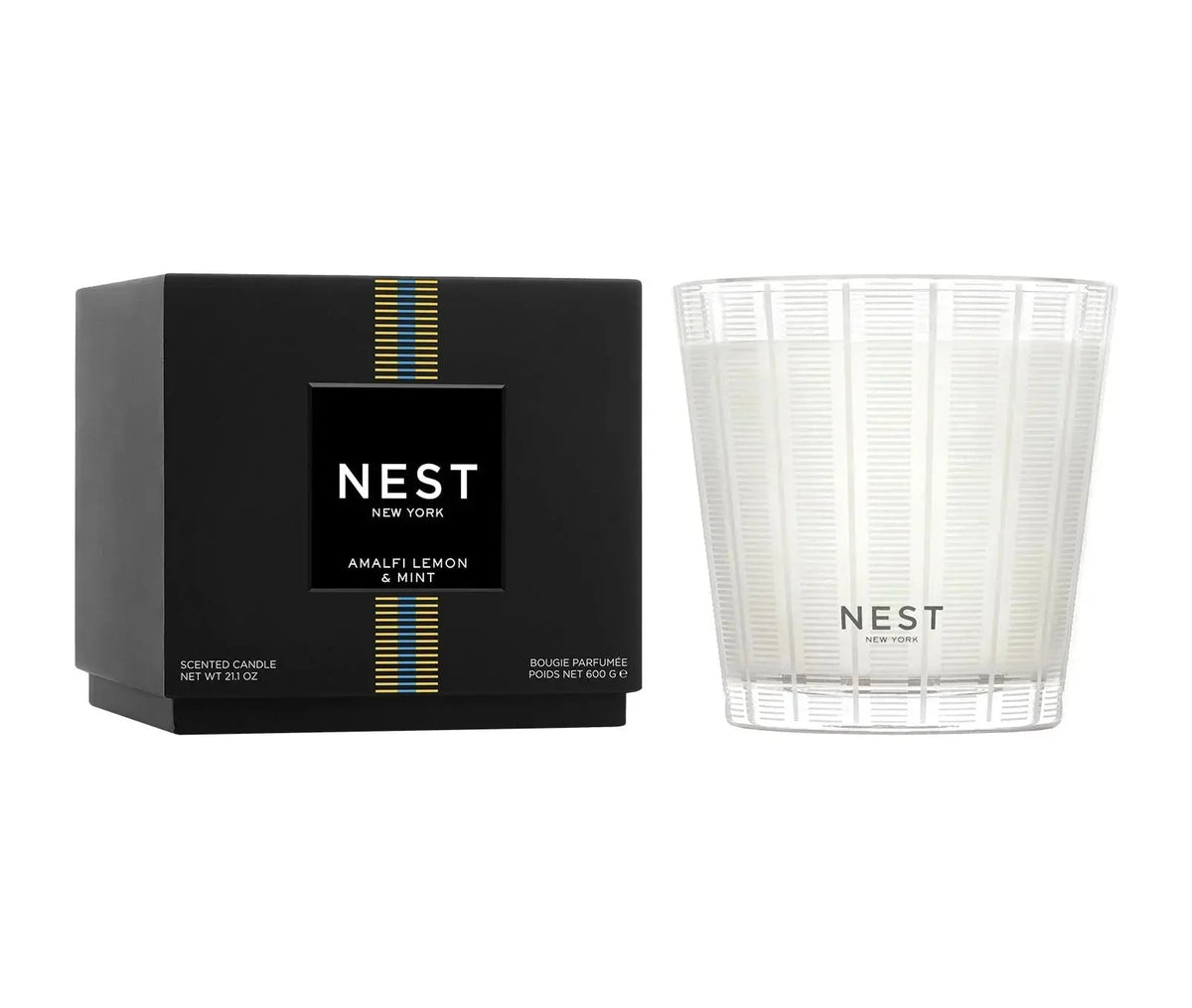 Amalfi Lemon & Mint 3-Wick Candle