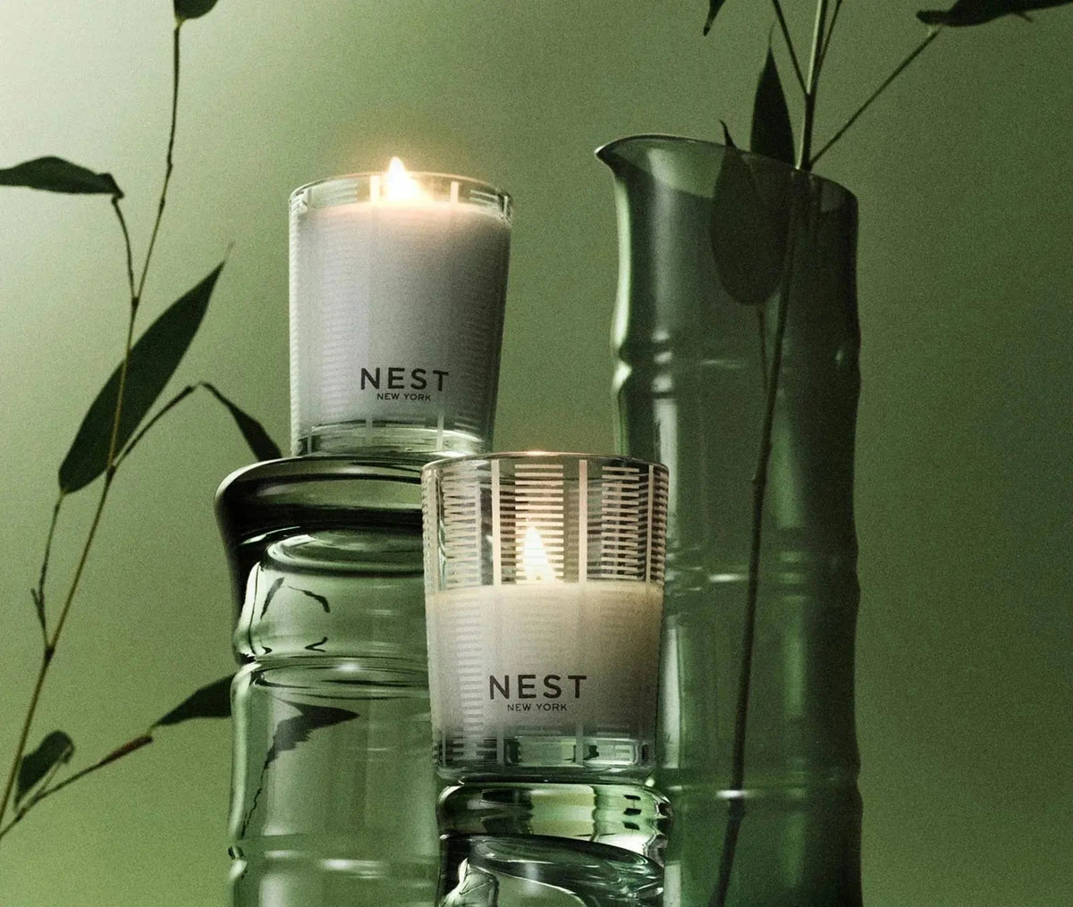 Bamboo Votive Candle