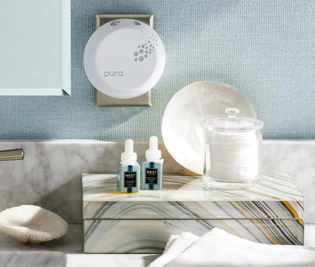 Ocean Mist & Sea Salt Refill Duo for NEST x Pura Smart Home Fragrance Diffuser - Smart Vials