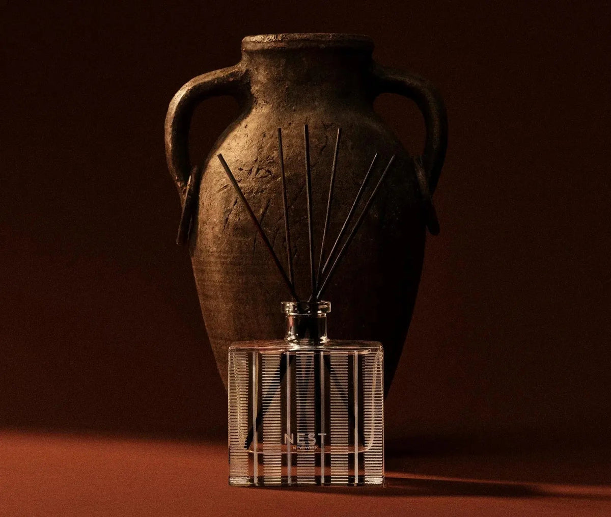 Moroccan Amber Reed Diffuser & Liquid Refill Set
