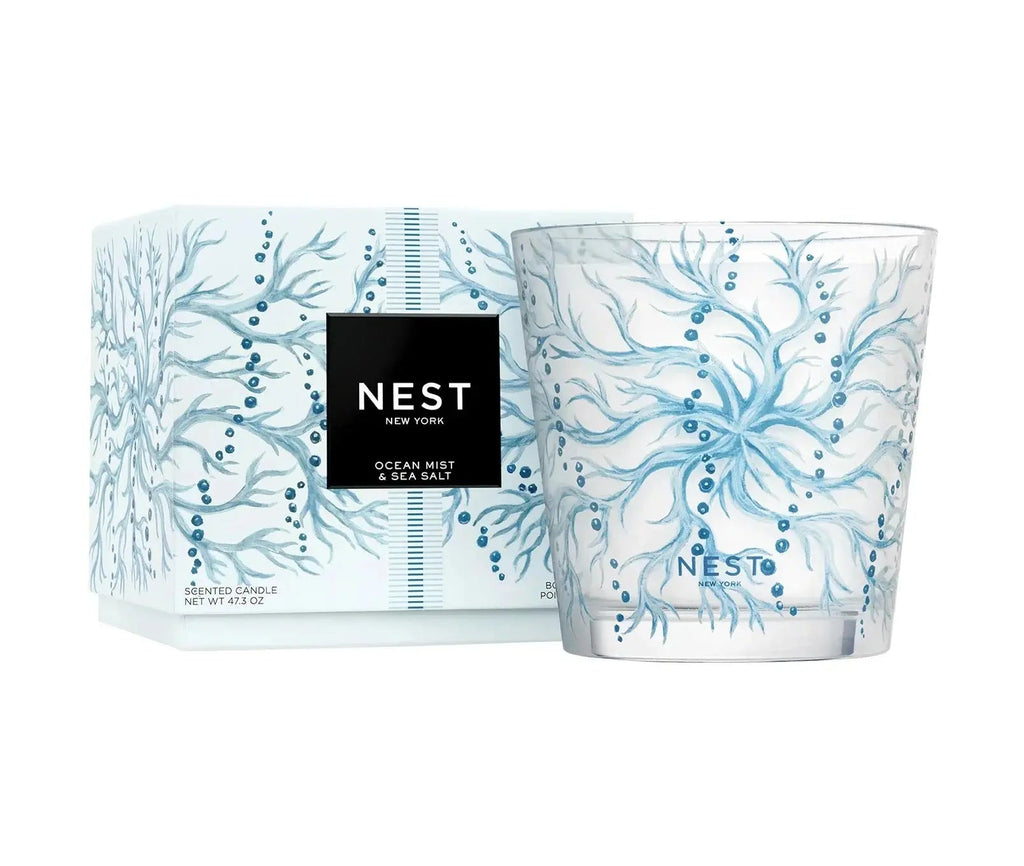 Ocean Mist & Sea Salt Decorative Luxury Candle