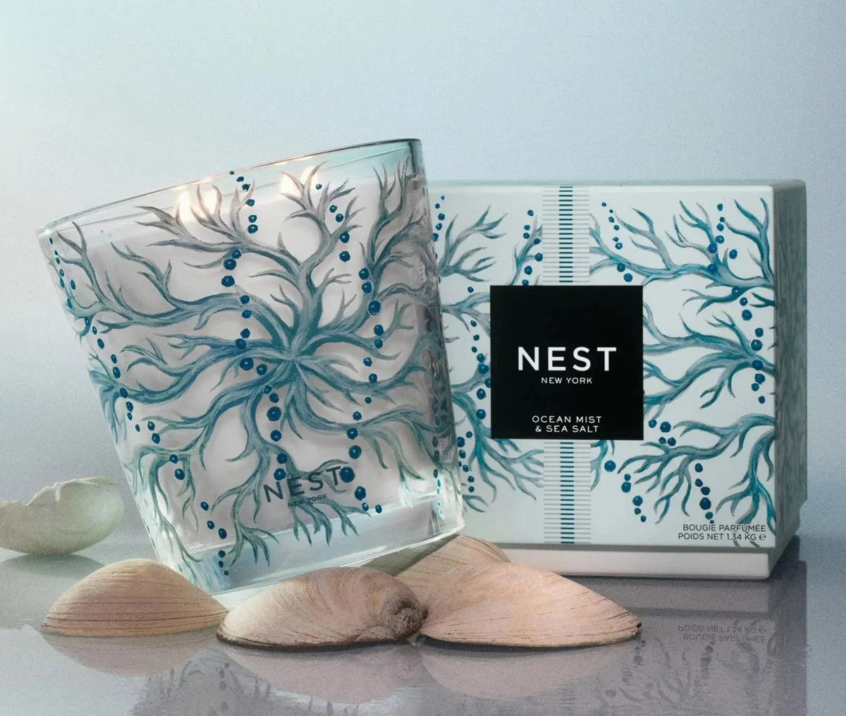 Ocean Mist & Sea Salt Decorative Luxury Candle