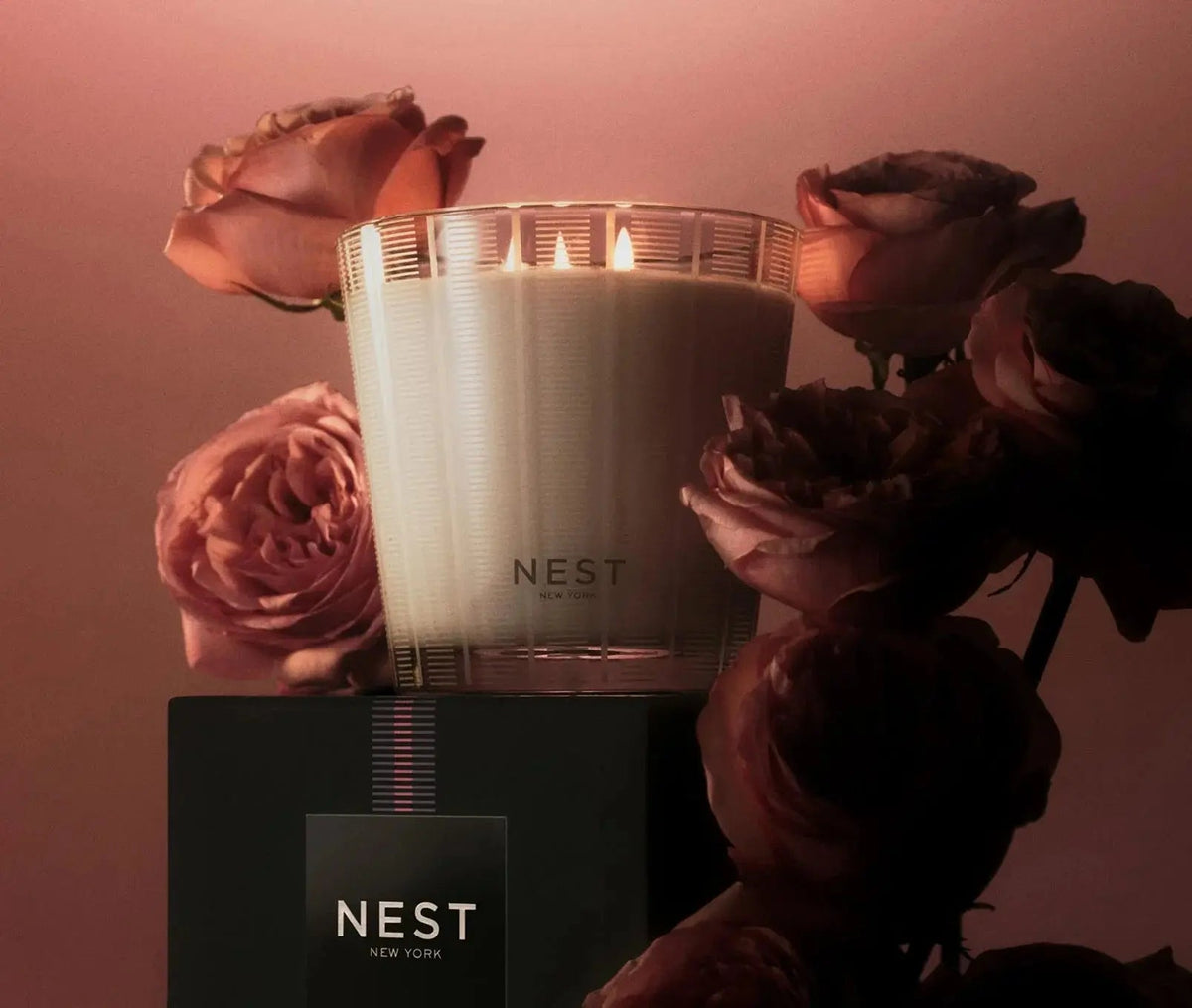 Rose Noir & Oud 3-Wick Candle