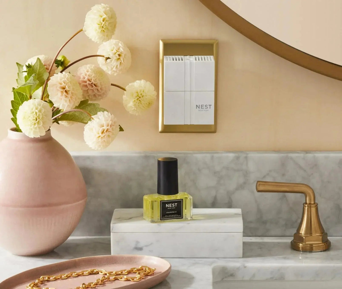 Grapefruit Wall Diffuser Set