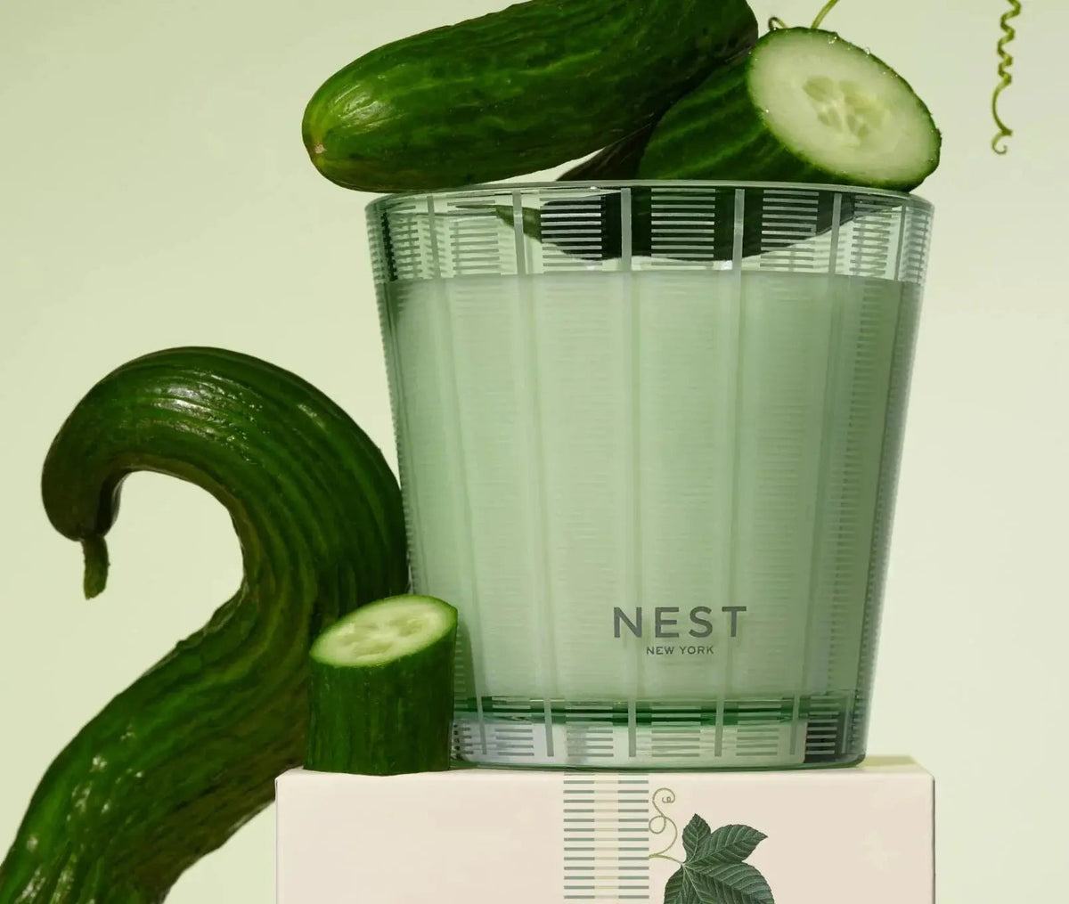 Cucumber & White Sage 3-Wick Candle