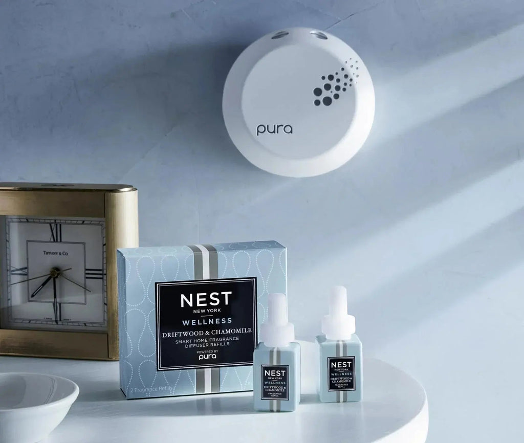 Driftwood & Chamomile Refill Duo for NEST x Pura Smart Home Fragrance Diffuser - Smart Vials