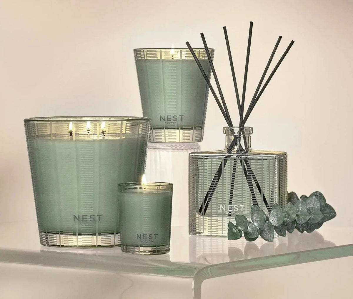 Wild Mint & Eucalyptus Votive Candle