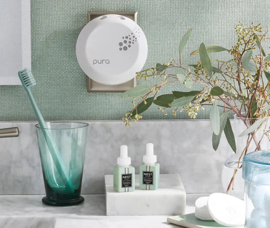 Wild Mint & Eucalyptus Refill Duo for NEST x Pura Smart Home Fragrance Diffuser - Smart Vials