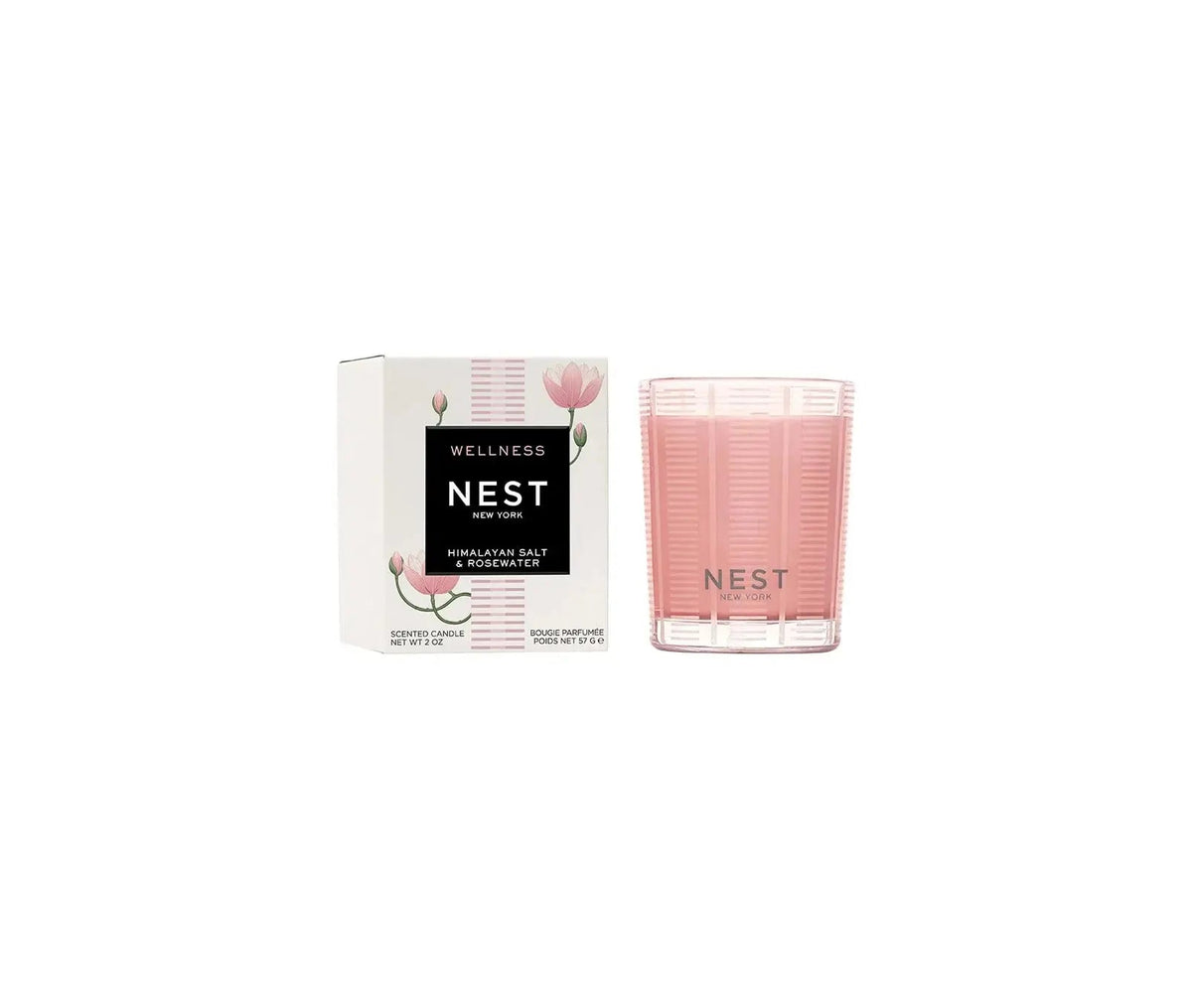 Himalayan Salt & Rosewater Votive Candle