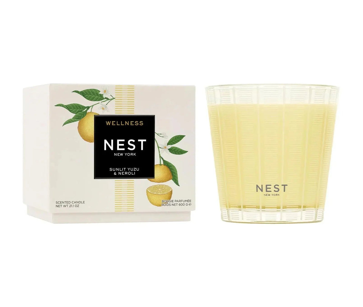 Sunlit Yuzu & Neroli 3-Wick Candle